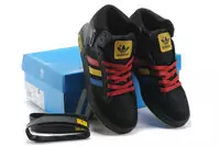 chaussures hommes adidas originals skate lifestyle chaud noir jaune